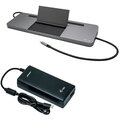 i-tec USB-C Metal Ergonomic 4K 3x Display Docking Station + i-tec Universal Charger 112 W_681419335