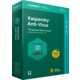 Kaspersky Anti-Virus 2018 CZ pro 1 zařízení na 12 měsíců, obnovení licence