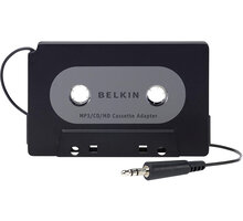 Belkin kazetový adaptér, univerzální 3,5mm jack, černý_132658828