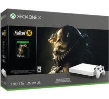XBOX ONE X, 1TB, White Limited Edition + Fallout 76_308387089