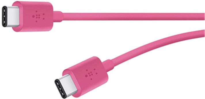 Belkin MIXIT USB 2.0 C to USB C, 1,8m - růžový_991173738