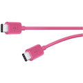 Belkin MIXIT USB 2.0 C to USB C, 1,8m - růžový