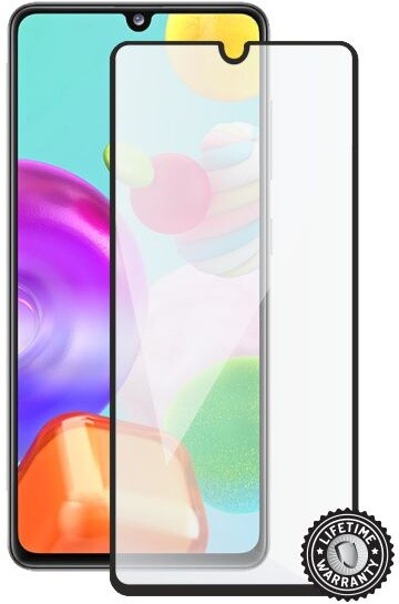 Screenshield ochrana displeje Tempered Glass pro Samsung Galaxy A41, full cover, černá_1397156912