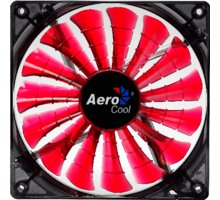 Aerocool Shark Fan, 120 mm, červená_1234308525