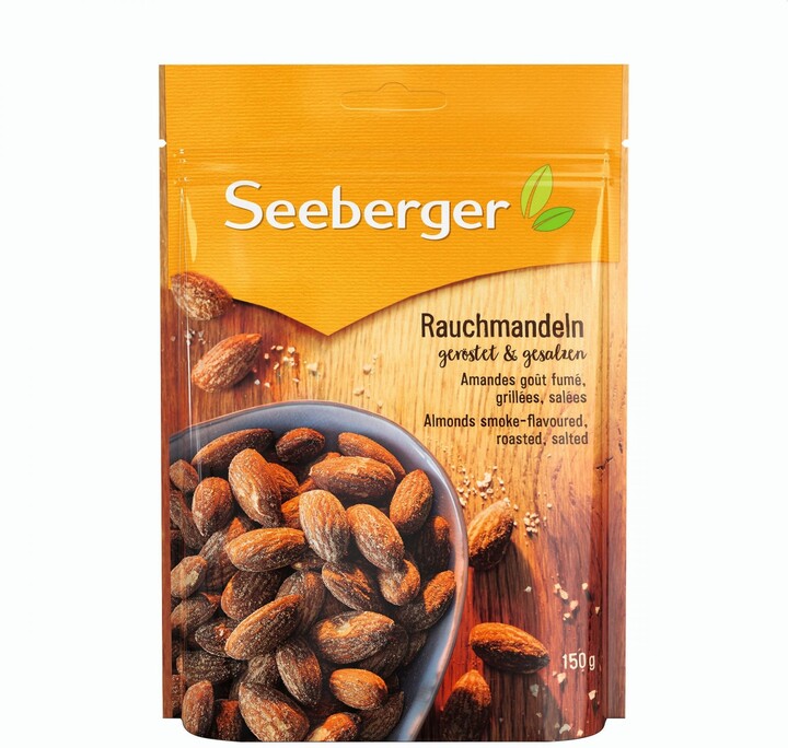 Seeberger ořechy - mandle, uzené, pražené, solené, 150g_1022628650
