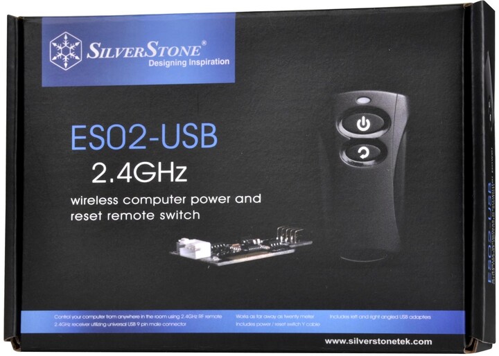 SilverStone SST-ES02-USB, dálkové ovládání PC_87623391