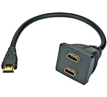 PremiumCord Adapter HDMI rozdvojka M - 2x F konektory