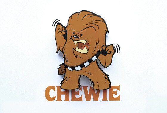 3D Mini světlo Star Wars - Chewie_606320147