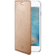 CELLY Air ultra tenké pouzdro typu kniha pro Apple iPhone 7, PU kůže, růžovozlaté