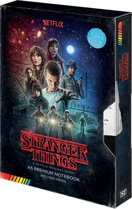 Zápisník Stranger Things - Season 1 VHS_1493884247