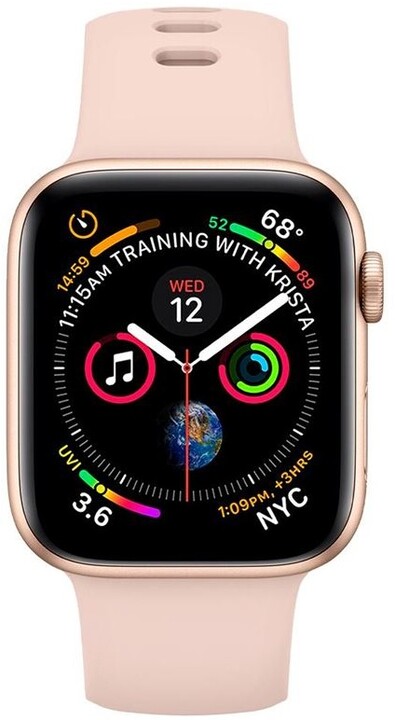 Spigen silikonový řemínek pro Apple Watch 44/42 mm, růžová_2115415799