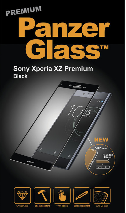 PanzerGlass Premium pro Sony Xperia XZ, černé_1094042232
