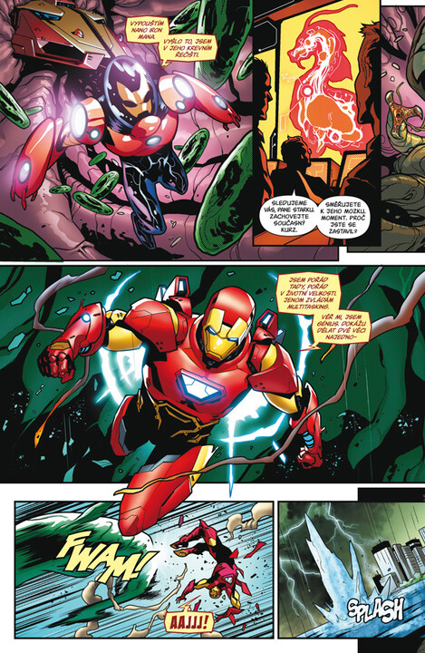 Komiks Tony Stark - Iron Man: Muž, který stvořil sám sebe, 1.díl, Marvel_1342707383