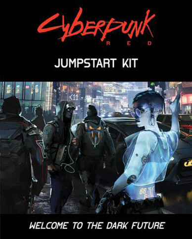Kniha Cyberpunk Red: Jumpstart Kit (Stolní RPG) (EN)