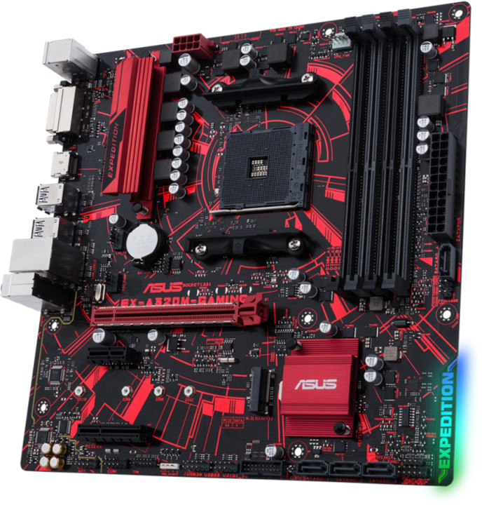 ASUS EX-A320M-GAMING - AMD A320_1796509880