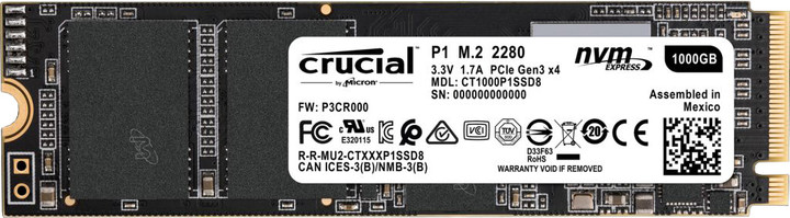 Crucial P1, M.2 - 1TB_1854513791