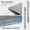 Spigen ochranný kryt Thin Fit pro Apple Macbook Air 15&quot; M3/M2, čirá_675703525