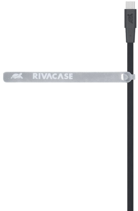 RivaCase Riva 6003 BK1 USB-C 3.0 kabel 1,2m, černá_1869112779