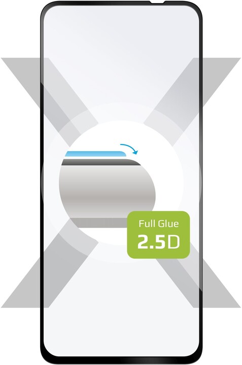 FIXED ochranné sklo Full-Cover pro ASUS Zenfone 8, lepení přes celý displej, černá_2056323237