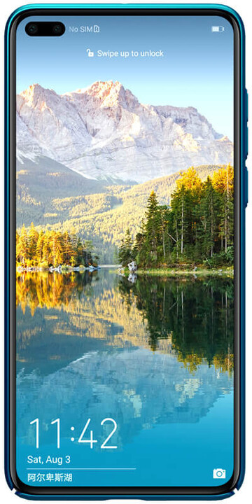 Nillkin zadní kryt Super Frosted pro Huawei P40, paví modrá_1555509187