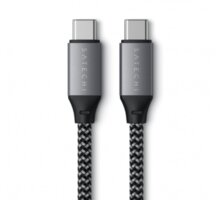 Satechi USB-C to USB-C Short Cable 25cm, šedá ST-TCC10M