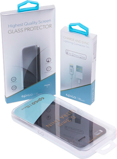 EPICO 3in1 BLACK EDITION iPhone 6/6S - Case Matt + Cable MFI + Glass_702577446