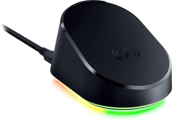 Razer Mouse Dock Pro + Wireless Charging Puck Bundle, kompatibilní s Basilisk V3 Pro_108015647
