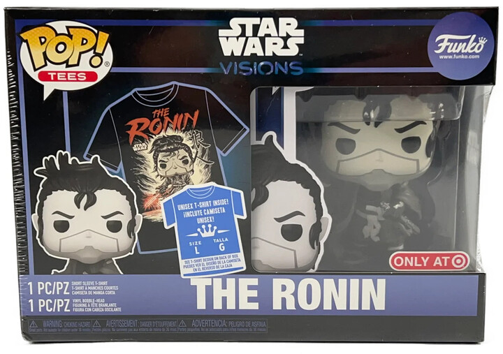 Tričko Star Wars - The Ronin + figurka Funko (S)_1129818064