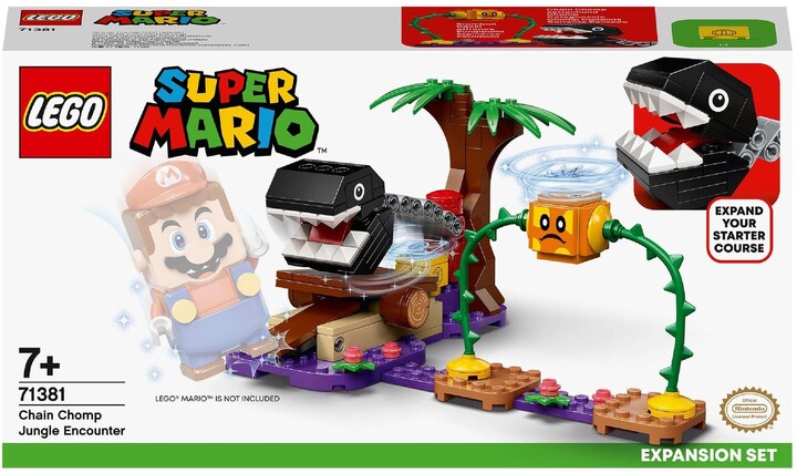 LEGO® Super Mario™ 71381 Chain Chomp a setkání v džungli – rozšiřující set_2052815748