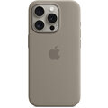 Apple Silikonový kryt s MagSafe pro iPhone 15 Pro, jílově šedá_1533423047