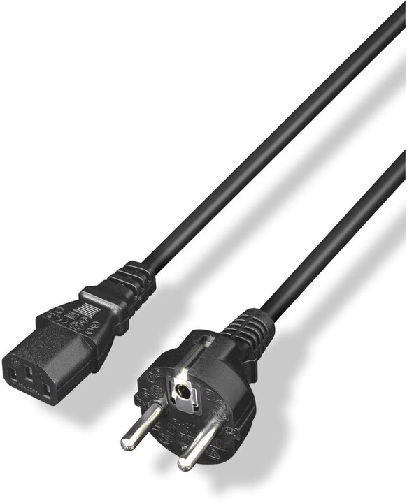 YENKEE napájecí kabel PC YPC 571, 1.5m, černá_737652621
