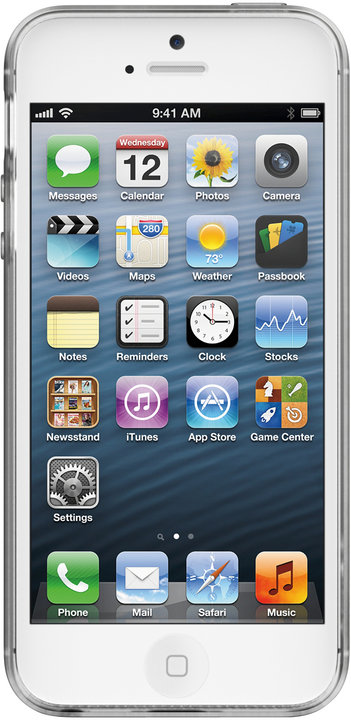 Belkin Pouzdro TPU průhledné iPhone 5, čirá_1691950292