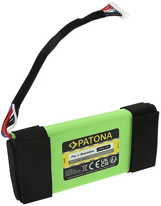 PATONA baterie pro reproduktor JBL Boombox, 10000mAh, 7,4V, Li-Pol_922933226