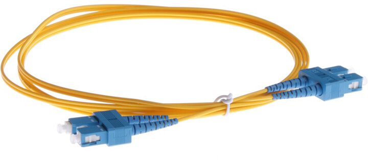 Masterlan optický patch cord, SCupc/SCupc, Duplex, Singlemode 9/125, 10m_952533858