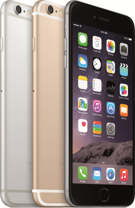 Apple iPhone 6 Plus - 64GB, stříbrná_1717893569