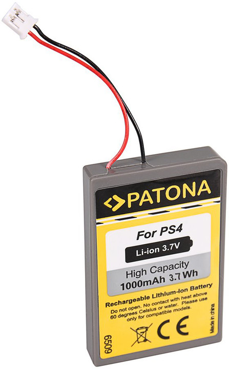 Patona baterie pro herní konzoli Sony PS4 1000mAh Li-lon 3,7V_1435352602