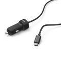 Hama nabíječka do vozidla s kabelem, USB typ C (USB-C), 3 A, krabička Prime_1024898854
