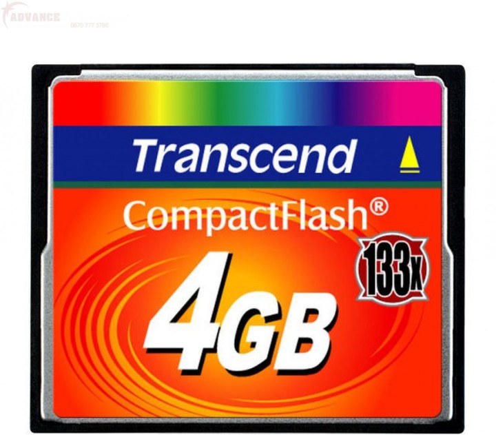 Transcend CompactFlash 133x 4GB_1165452751