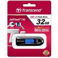 Transcend JetFlash 790 32GB, černo-modrá_1541144946