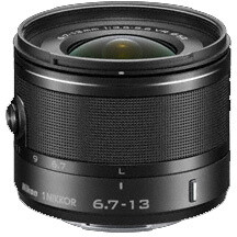 Nikon objektiv Nikkor 6,7-13 mm F3.5-5.6 VR 1, černá_70476190