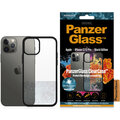 PanzerGlass ochranný kryt ClearCase pro Apple iPhone 12/ 12 Pro 6.1&quot;, antibakteriální, černá_1124959417
