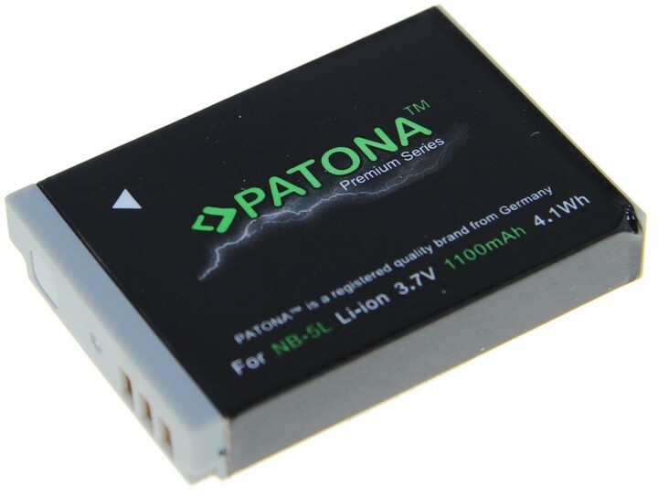 Patona baterie pro Canon NB-5L 1100mAh_1331866045