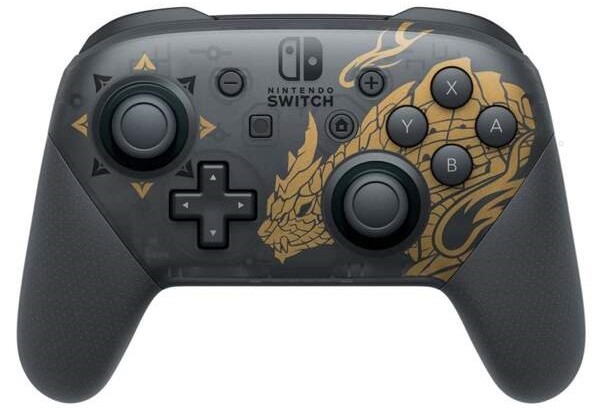 Nintendo Switch Pro Controller Monster Hunter Rise Edition 