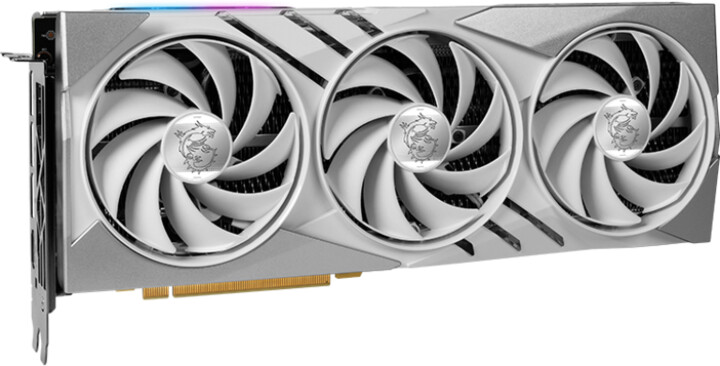 MSI GeForce RTX 4070 GAMING X SLIM WHITE 12G, 12GB GDDR6X_2046501787