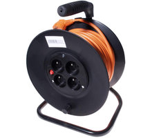 PremiumCord prodlužovací kabel 230V 25m buben, průřez vodiče 3x1,5mm2_788220758
