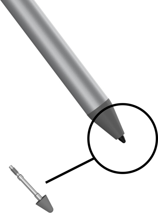 Lenovo Smart Paper Pen - náhradní hroty_1631476000