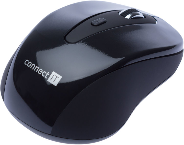 CONNECT IT bezdrátová optická myš V1, černá_441018185