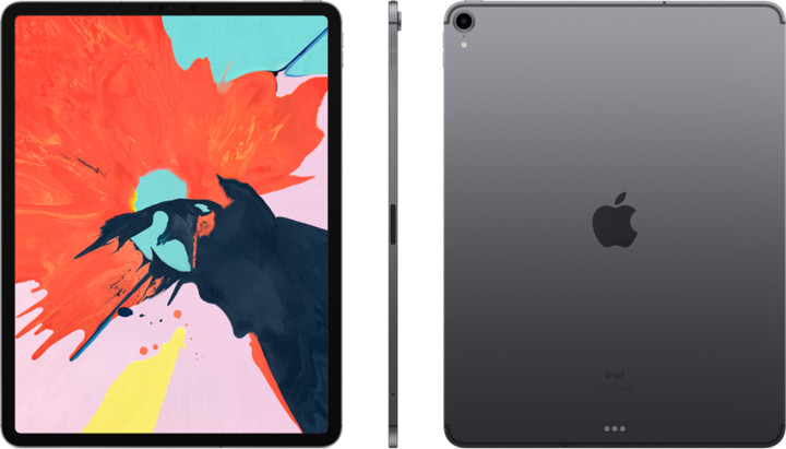 Apple iPad Pro Wi-Fi + Cellular, 12.9&quot; 2018 (3. gen.), 256GB, šedá_1640177728