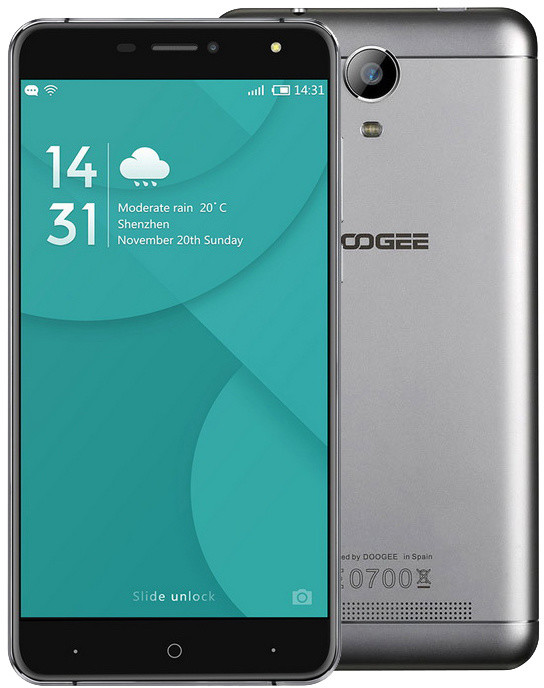 DOOGEE X7 Pro - 16GB, stříbrná_443040710