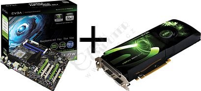 EVGA nForce 750i SLI + EVGA e-GeForce 9800 GTX 512MB_948000018